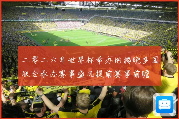二零二六年世界杯举办地揭晓多国联合承办赛事盛况提前赛事前瞻